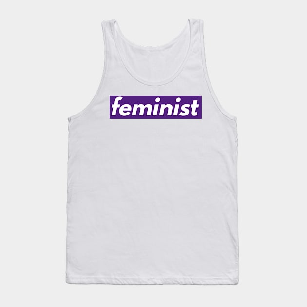 Feminist  v 0.1 Tank Top by the gulayfather